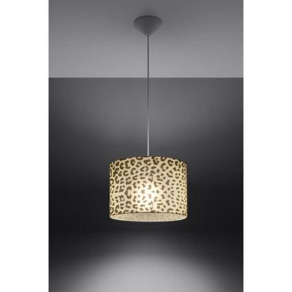 Luster na lanku GEPARD 1xE27/60W/230V