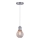 Luster na lanku GLIVA 1xE27/60W/230V
