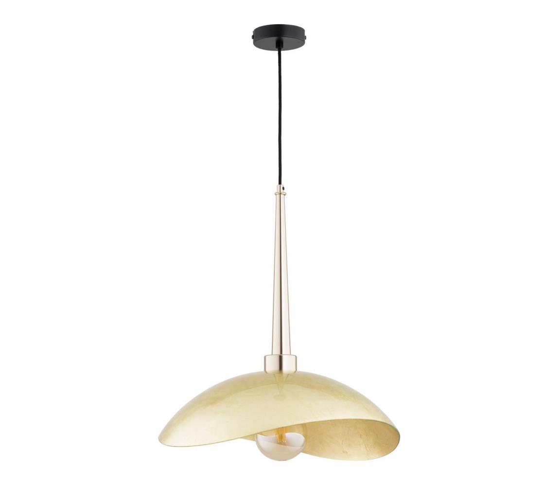 Luster na lanku GOLDEN 1xE27/15W/230V zlatý 61548