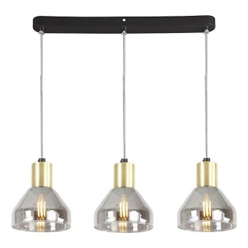 Luster na lanku GREGORY 3xE14/40W/230V