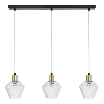 Luster na lanku GRENIKO 3xE14/40W/230V