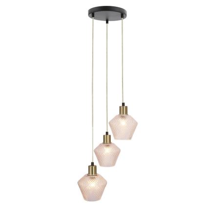 Luster na lanku GRENIKO 3xE14/40W/230V
