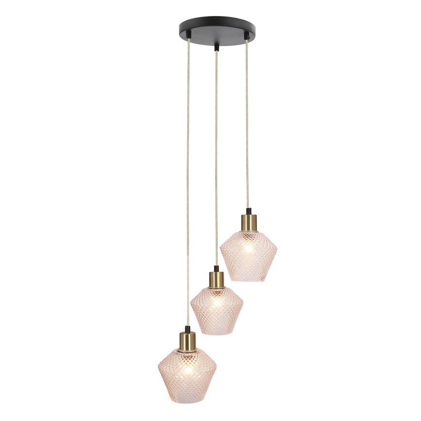 Luster na lanku GRENIKO 3xE14/40W/230V