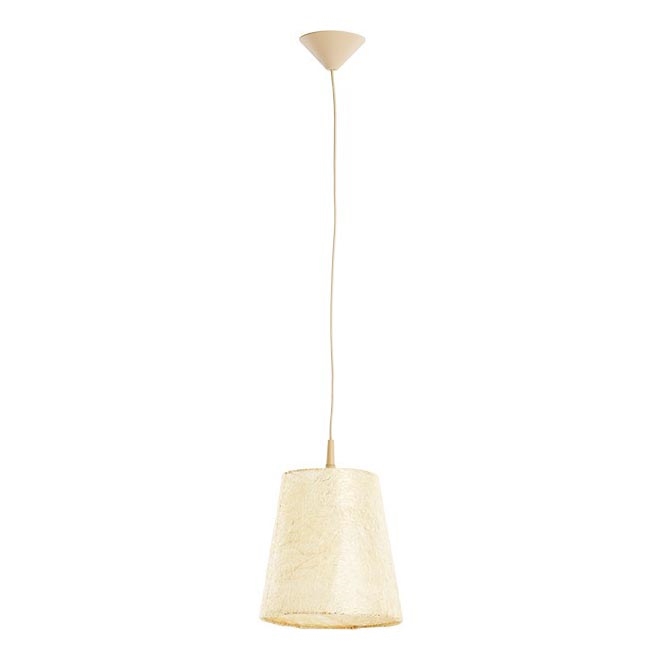 Luster na lanku GUMON 1xE27/15W/230V béžová