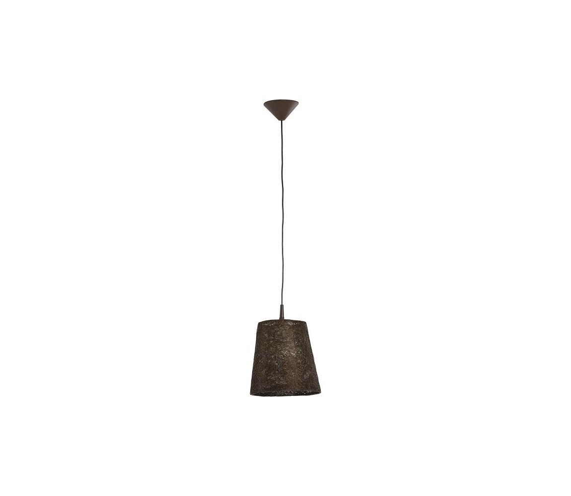 Luster na lanku GUMON 1xE27/15W/230V hnedá 18210