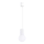 Luster na lanku HALO 1xG9/8W/230V pr. 12 cm biela