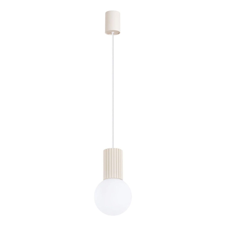 Luster na lanku HALO 1xG9/8W/230V pr. 12 cm krémová
