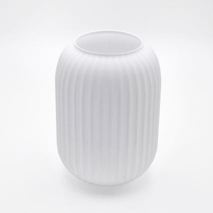 Luster na lanku HARMA 1xE27/15W/230V pr. 14 cm biela/čierna