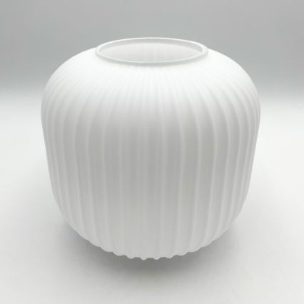 Luster na lanku HARMA 1xE27/15W/230V pr. 20 cm biela/zlatá