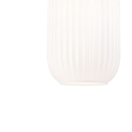 Luster na lanku HARMONY 1xE27/15W/230V pr. 14 cm biela/dub