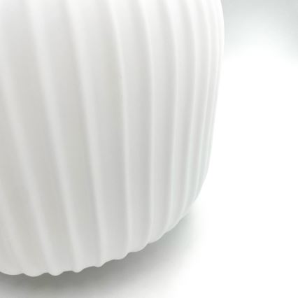 Luster na lanku HARMONY 1xE27/15W/230V pr. 20 cm biela/dub