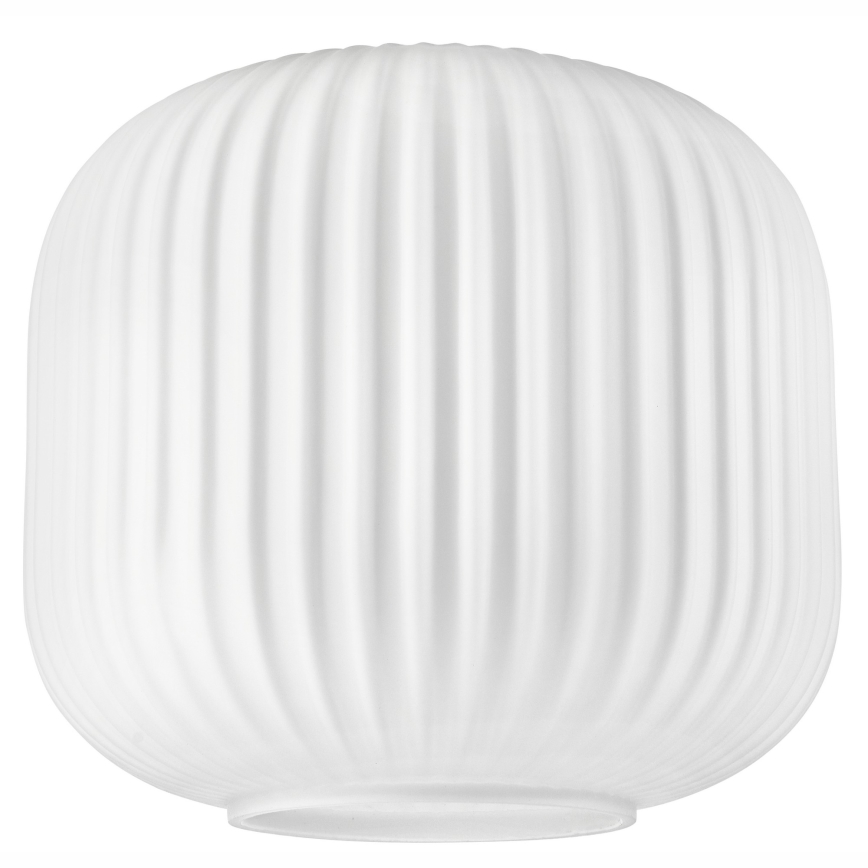 Luster na lanku HECTOR 1xE27/15W/230V biela/mosadz pr. 20 cm