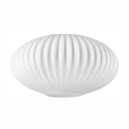 Luster na lanku HECTOR 1xE27/15W/230V biela/mosadz pr. 25 cm