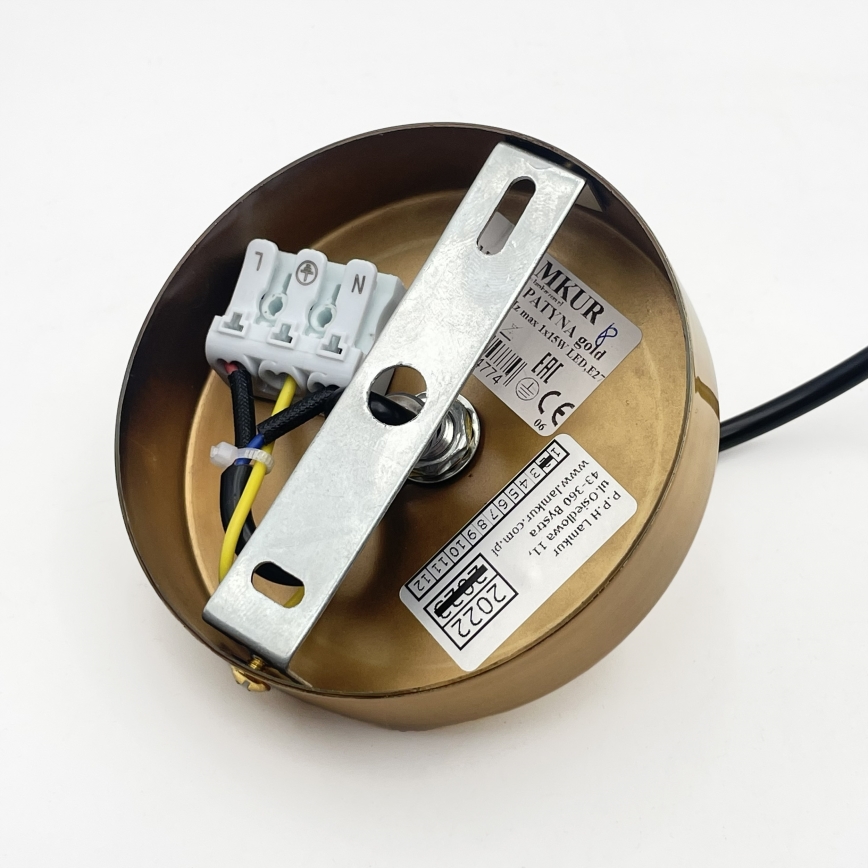 Luster na lanku HECTOR 1xE27/15W/230V pr. 20 cm