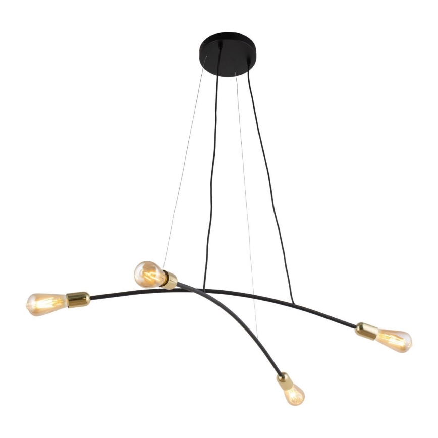 Luster na lanku HELIX 4xE27/15W/230V