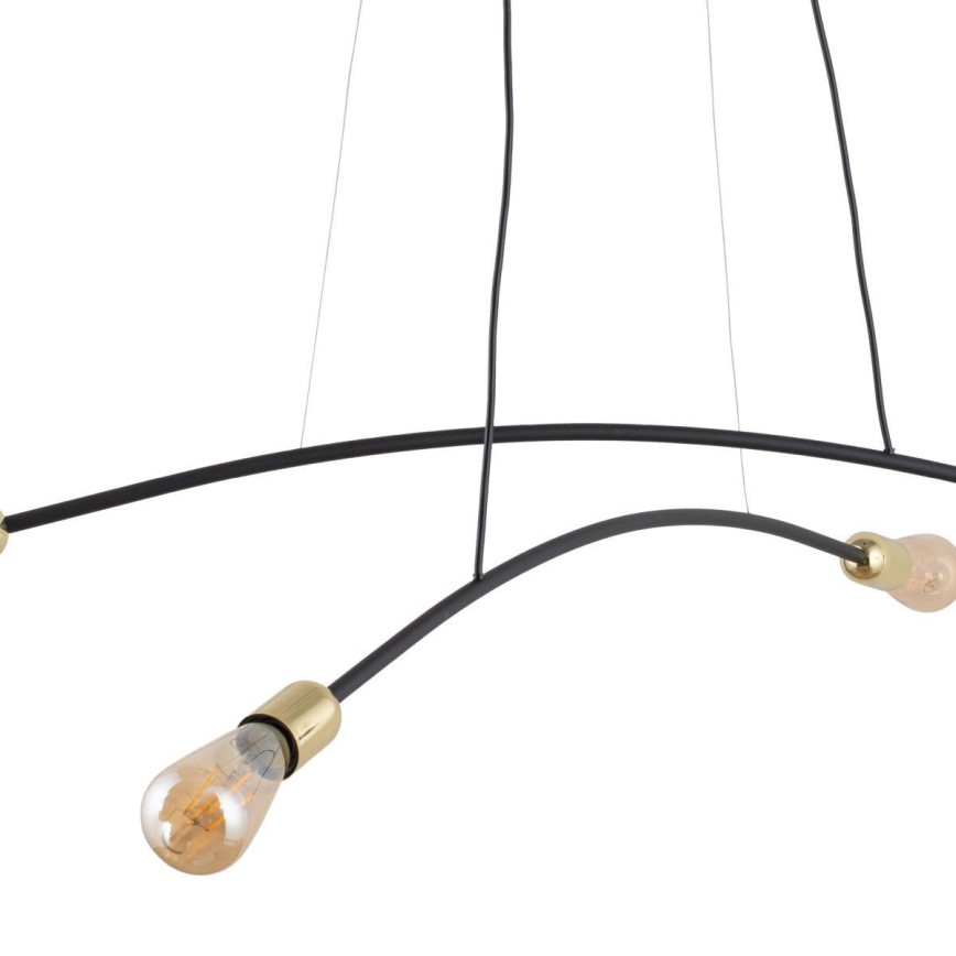 Luster na lanku HELIX 4xE27/15W/230V