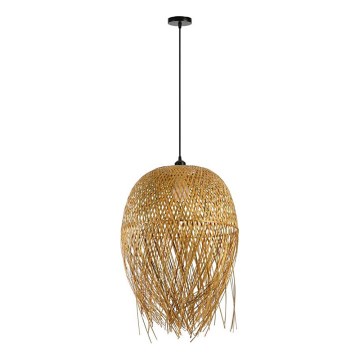 Luster na lanku HILO 1xE27/40W/230V pr. 45 cm bambus