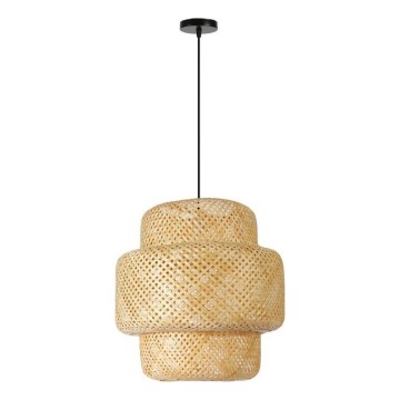 Luster na lanku HILO 1xE27/40W/230V pr. 47 cm bambus