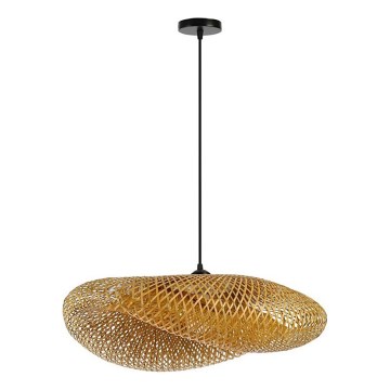 Luster na lanku HILO 1xE27/40W/230V pr. 80 cm bambus