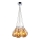 Luster na lanku HONEY 7xG9/5W/230V zlatá