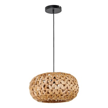 Luster na lanku HOSHI 1xE27/20W/230V pr. 38 cm konope