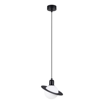 Luster na lanku HYPERION 1xG9/8W/230V čierna