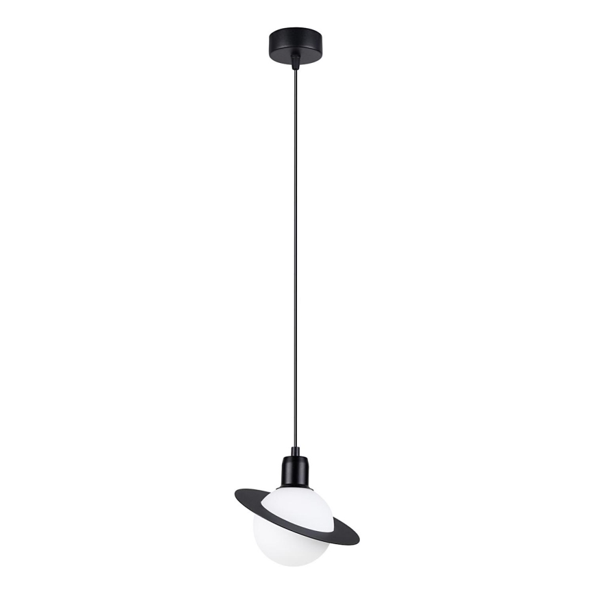 Luster na lanku HYPERION 1xG9/8W/230V čierna