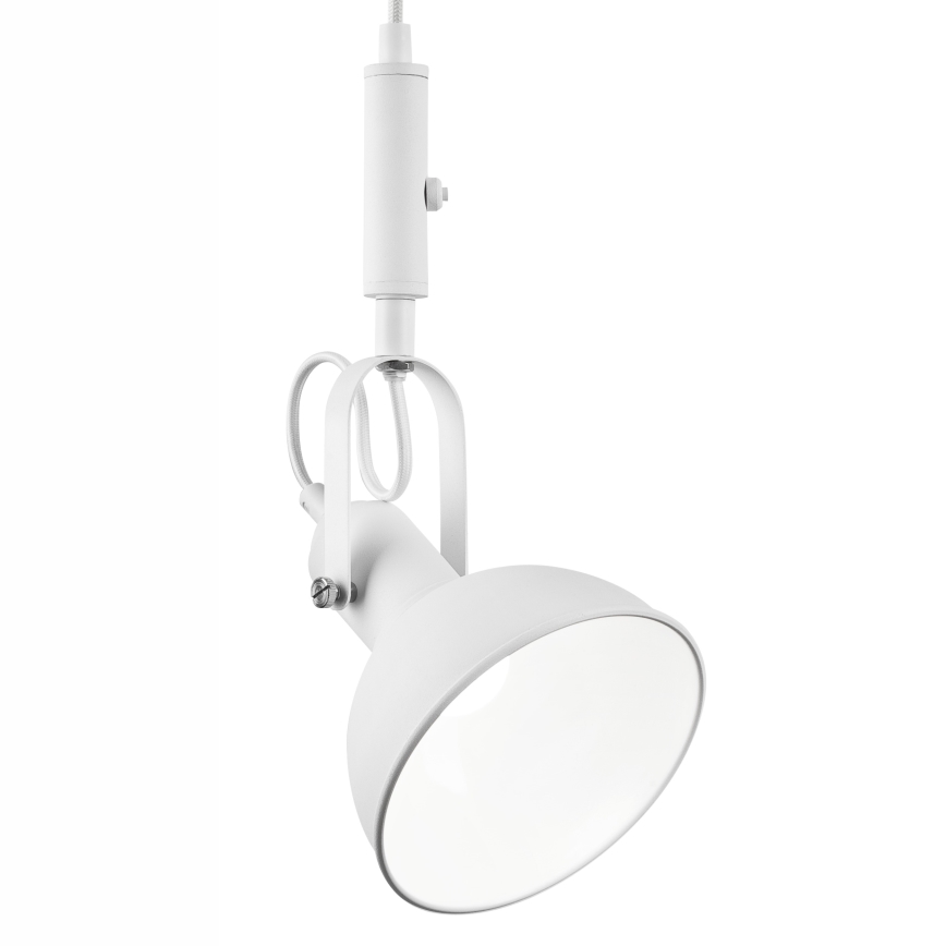 Luster na lanku IRMA 1xE14/28W/230V biela