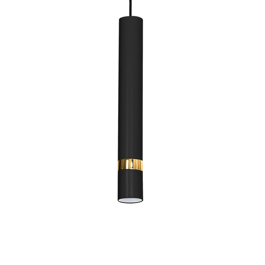 Luster na lanku JOKER 1xGU10/25W/230V čierna