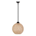 Luster na lanku JUTE 1xE27/60W/230V béžová