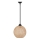 Luster na lanku JUTE 1xE27/60W/230V béžová