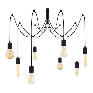 Luster na lanku KABLUNI 8xE27/100W/230V pavúk