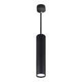 Luster na lanku KARADON 1xGU10/30W/230V 40 cm čierna