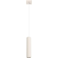Luster na lanku KARBON 1xGU10/10W/230V krémová