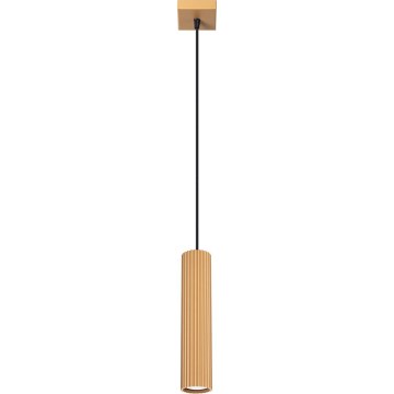 Luster na lanku KARBON 1xGU10/10W/230V zlatá