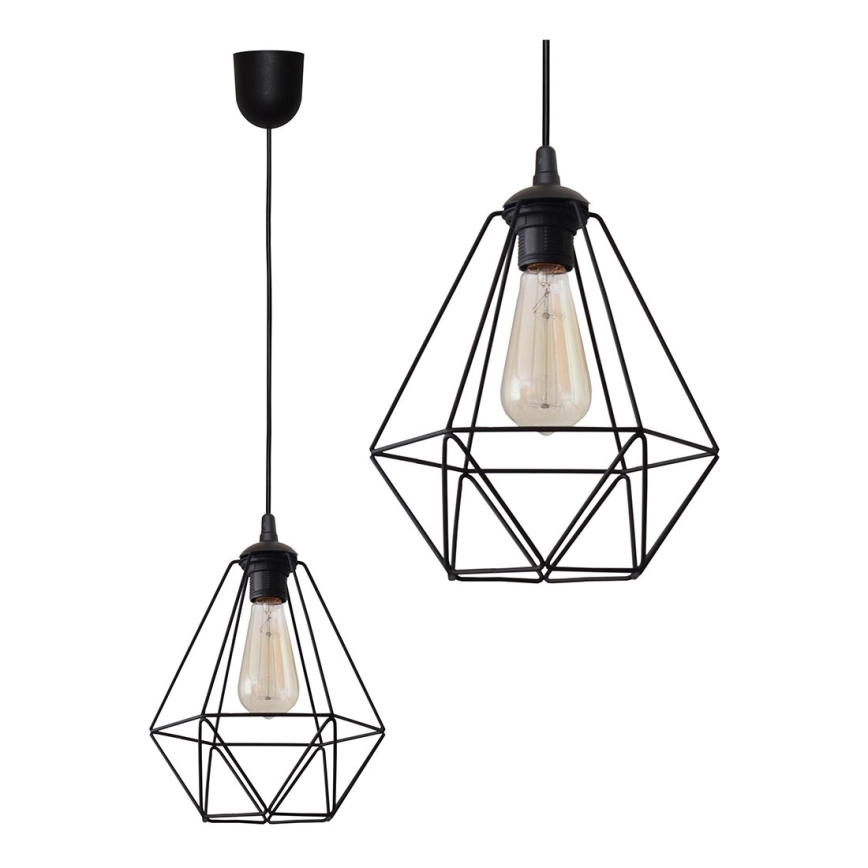 Luster na lanku KARO 1xE27/15W/230V