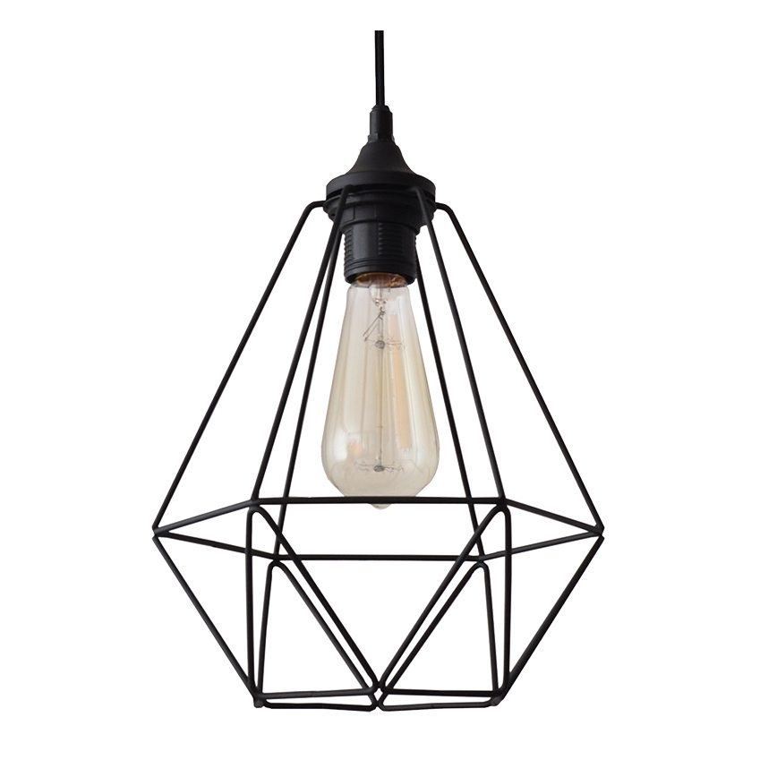 Luster na lanku KARO 1xE27/15W/230V