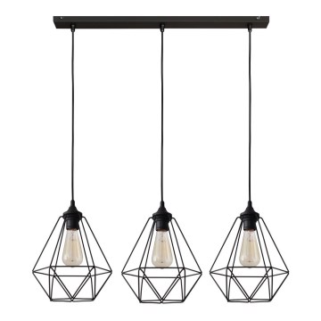 Luster na lanku KARO 3xE27/60W/230V