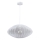 Luster na lanku KINU 1xE27/20W/230V pr. 50 cm biela