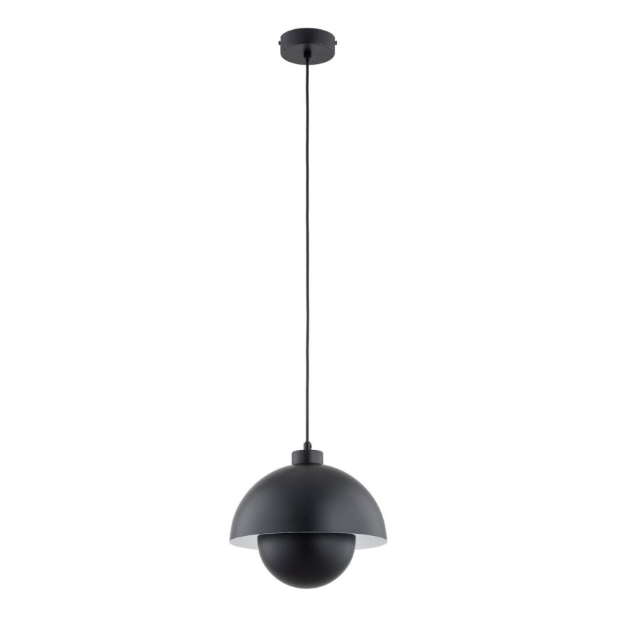 Luster na lanku KUGER 1xE27/15W/230V čierna