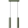 Luster na lanku LAGOS 2xGU10/10W/230V zelená