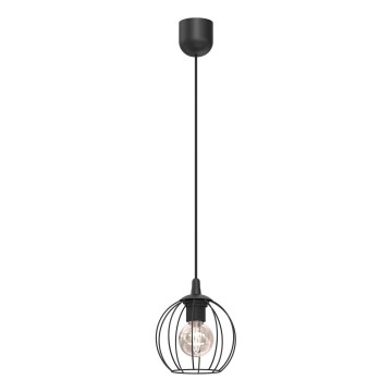 Luster na lanku LAPS 1xE27/15W/230W čierna
