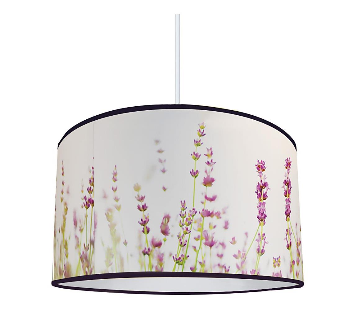 Luster na lanku LAVENDER 1xE27/60W/230V