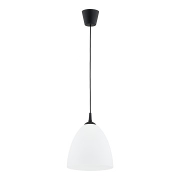 Luster na lanku LERA 1xE27/15W/230V čierna