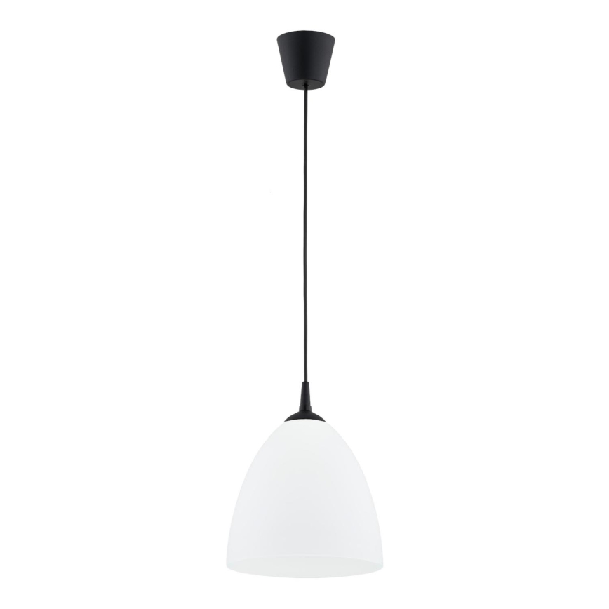 Luster na lanku LERA 1xE27/15W/230V čierna