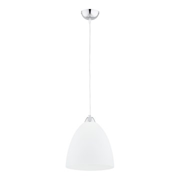 Luster na lanku LERA 1xE27/15W/230V lesklý chróm