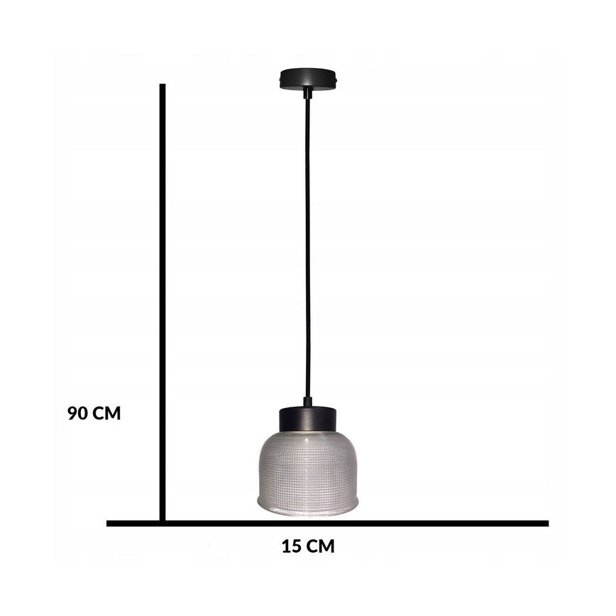 Luster na lanku LIVERPOOL 1xE27/40W/230V