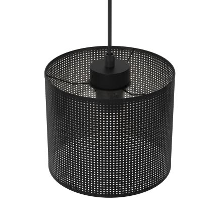 Luster na lanku LOFT SHADE 3xE27/60W/230V čierna