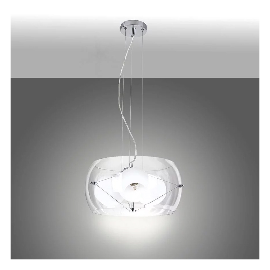 Luster na lanku LOLA 3xE27/40W/230V