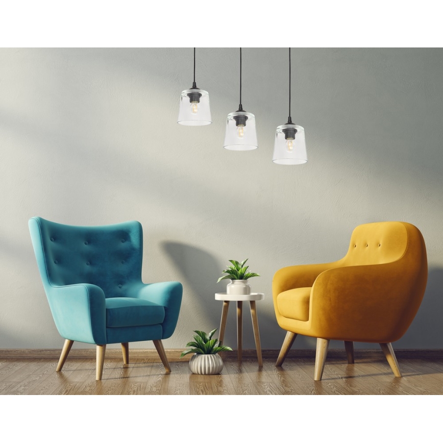 Luster na lanku LUCEA 1xE27/15W/230V